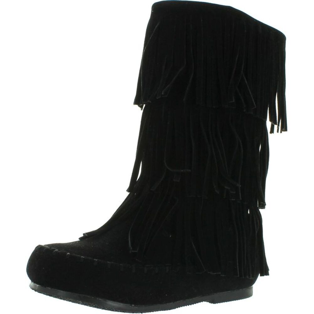 Pierre Dumas Apache-6 Black ChildG boots 11 NEW